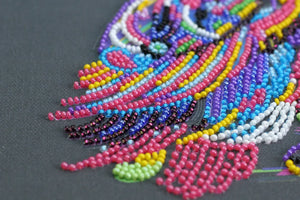 Bead Embroidery Kit Mid-sized bead embroidery kit Once upon a night