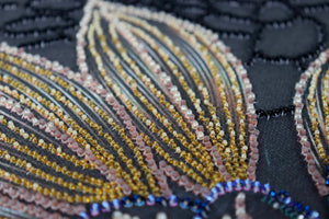 Bead Embroidery Kit Main Bead Embroidery Kit Blooming in the dark
