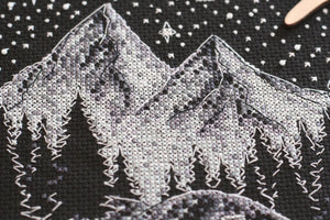 Cross Stitch Kit Cross-stitch kits In the mountains
