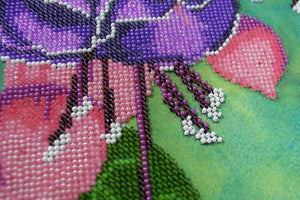 Bead Embroidery Kit Fuchsia – 2