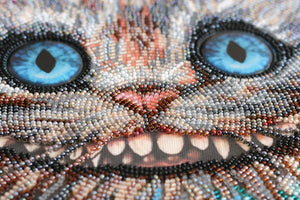 Bead Embroidery Kit Main Bead Embroidery Kit Cheshire Cat