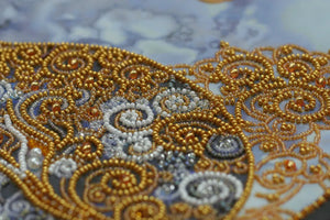 Bead Embroidery Kit Main Bead Embroidery Kit Moon cat