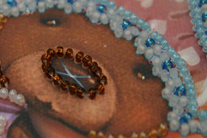 Bead Embroidery Kit Mini Bead embroidery kit Favourite bear
