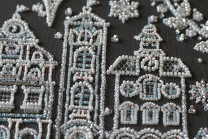 Bead Embroidery Kit Main Bead Embroidery Kit Silver sparks
