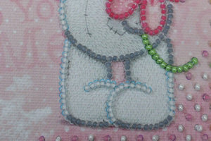 Postcards Bead Embroidery Kit Postcard bead embroidery kits With love – 3