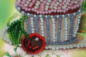 Magnets Bead Embroidery Kit Magnets Bead embroidery kit Dessert