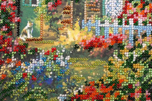 Bead Embroidery Kit Main Bead Embroidery Kit Home Sweet Home