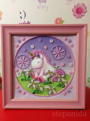 Bead Embroidery Kit Mini Bead embroidery kit Pony