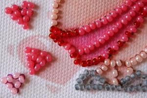 Magnets Bead Embroidery Kit Magnets Bead embroidery kit Amor