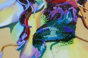 Bead Embroidery Kit Main Bead Embroidery Kit Playful wind