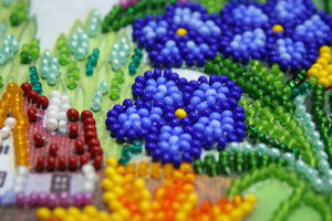 Bead Embroidery Kit Mid-sized bead embroidery kit Earth stars