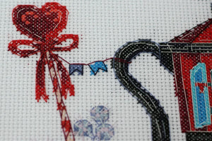 Cross Stitch Kit Cross-stitch kits Coffee house