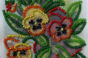 Postcards Bead Embroidery Kit Postcard Bead embroidery kit Happy Anniversary – 2