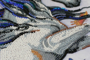 Bead Embroidery Kit Main Bead Embroidery Kit Unicorn