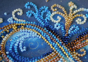 Bead Embroidery Kit Mini Bead embroidery kit Infinity
