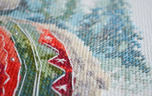 Cross Stitch Kit Cross-stitch kits In the arms of winter