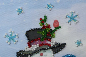 Postcards Bead Embroidery Kit Postcard Bead embroidery kit Happy New Year – 8