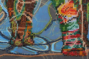 Bead Embroidery Kit Main Bead Embroidery Kit Mosaic elephant