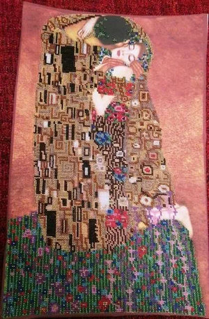 Bead Embroidery Kit Main Bead Embroidery Kit The kiss