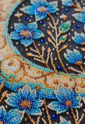 Bead Embroidery Kit Main Bead Embroidery Kit A magical night