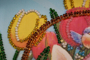 Bead Embroidery Kit Mini Bead embroidery kit Happy Easter