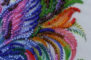 Bead Embroidery Kit Mini Bead embroidery kit Petricovs painting