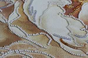 Bead Embroidery Kit Main Bead Embroidery Kit Peony