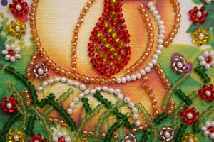 Postcards Bead Embroidery Kit Dear Dad – 1