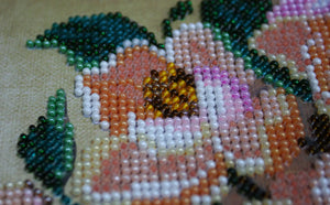 Bead Embroidery Kit Main Bead Embroidery Kit Ballad about flowers