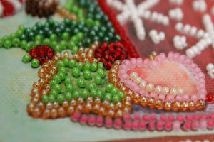 Bead Embroidery Kit Mini Bead embroidery kit Aroma of the holiday