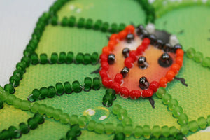 Magnets Bead Embroidery Kit Ladybird