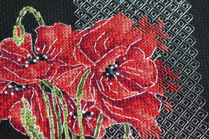 Cross Stitch Kit Cross-stitch kits Poppies