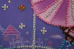 Bead Embroidery Kit Mini Bead embroidery kit Star dance