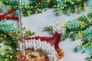 Bead Embroidery Kit Mini Bead embroidery kit Cute fun