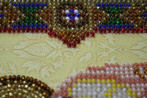 Bead Embroidery Kit Main Bead Embroidery Kit Icon of the Mother of God «Midwife»