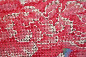 Bead Embroidery Kit Peony