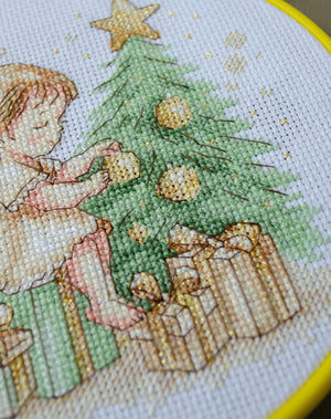 Cross Stitch Kit Cross-stitch kits Little Christmas Angel