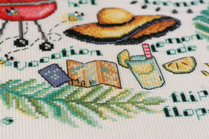 Cross Stitch Kit Cross-stitch kits Summer delight