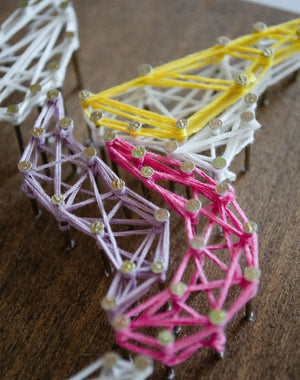 String Art Kit Creative Kit/String Art Rainbow Unicorn