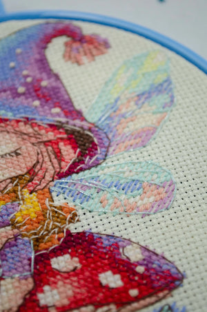 Cross Stitch Kit Cross-stitch kits Tiny Sorceress
