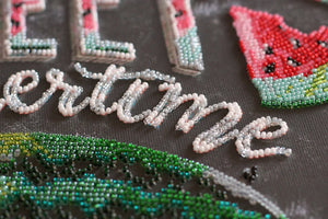 Bead Embroidery Kit Main Bead Embroidery Kit Sweet summertime