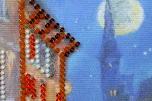 Bead Embroidery Kit Mini Bead embroidery kit Venice landscape