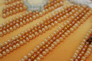 Bead Embroidery Kit Mini Bead embroidery kit Fox pup