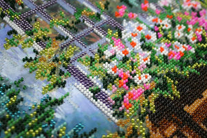 Bead Embroidery Kit Main Bead Embroidery Kit Garden