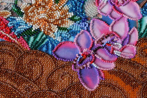 Bead Embroidery Kit Main Bead Embroidery Kit Koi carps