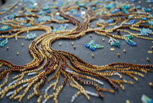 Bead Embroidery Kit Main Bead Embroidery Kit Where the fairytale live