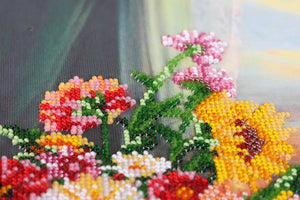 Bead Embroidery Kit Main Bead Embroidery Kit Still life with quince