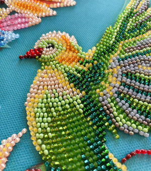 Bead Embroidery Kit Main Bead Embroidery Kit Spring commotion