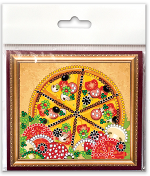 Magnets Bead Embroidery Kit Magnets Bead embroidery kit Pizza