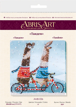 Bead Embroidery Kit Mid-sized bead embroidery kit Tandem